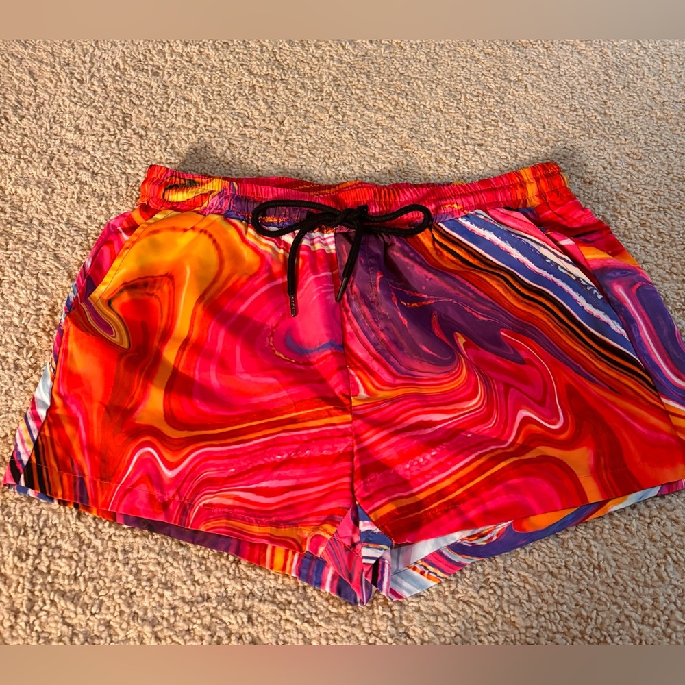 Vibrant Multicolor Women's Shorts